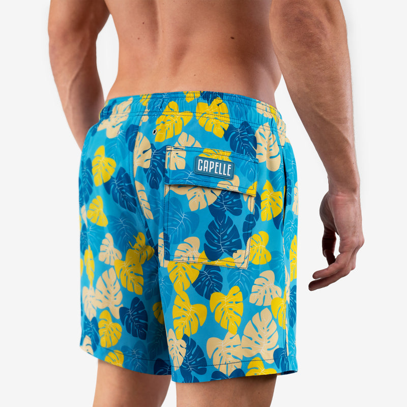 Aqua - Mid-Length Hybrid Short - Capelle Miami