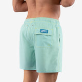 Blue Paradise - Mid-Length Hybrid Short - Capelle Miami