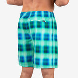 Flannel Blur - Long-Length Hybrid Short - Capelle Miami