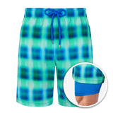 Flannel Blur - Long-Length Hybrid Short - Capelle Miami