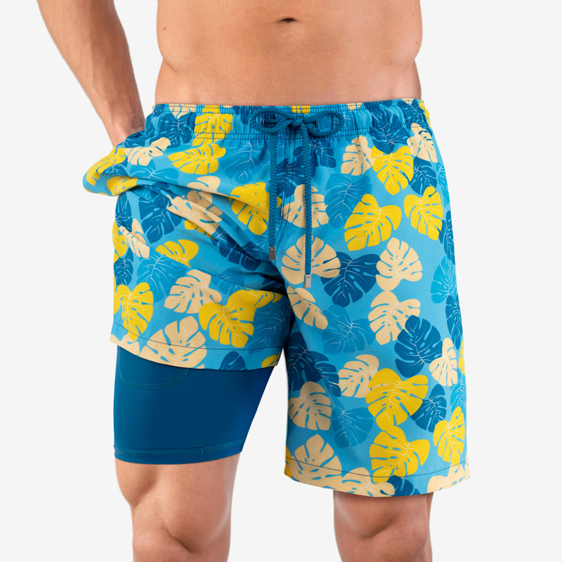 Aqua- L Hybrid Short - Capelle Miami