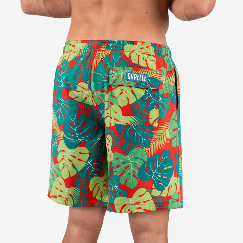 Tropical Crush - L Length Hybrid Short - Capelle Miami