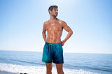 Ocean Depths - Mid-Length Hybrid Short - Capelle Miami