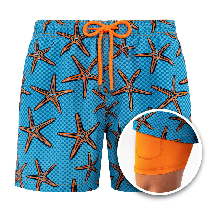 Pop Star - Mid-Length Hybrid Short - Capelle Miami