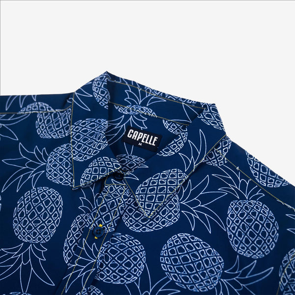 Blue Pineapple- Tailored Shirt - Capelle Miami